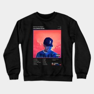 Chance the Rapper - Coloring Book Tracklist Album Crewneck Sweatshirt